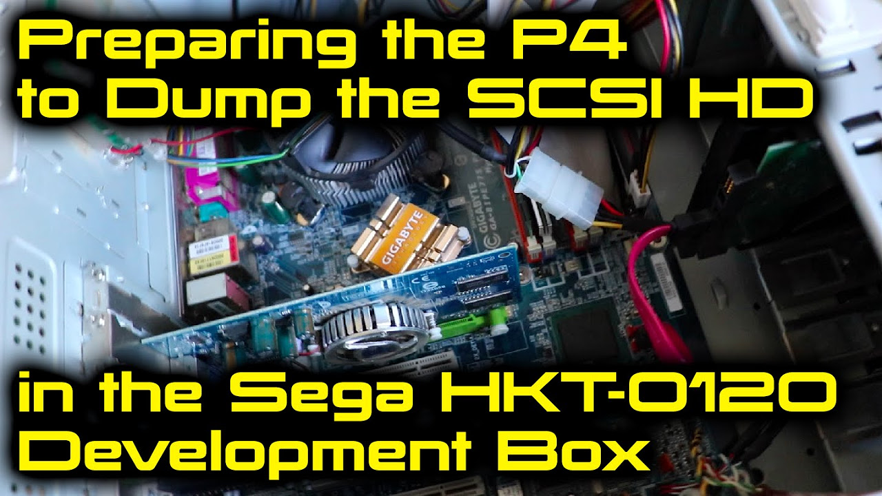 Preparing to Dump the Sega Dreamcast HKT-0120 Dev Kit SCSI Hard Drive