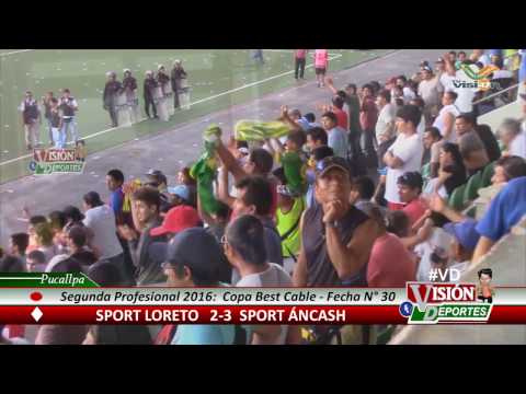 Sport Loreto 2 vs Sport Áncash 3 / Resumen HD - Segunda Profesional / Fecha N° 30
