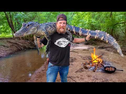 Alligator Catch & Cook in the Florida Swamps