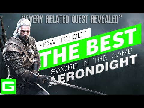 The Witcher 3 - How to Get the BEST SWORD - AERONDIGHT SILVER SWORD