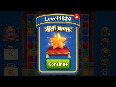 Royal Match - King Robert - Level 1824