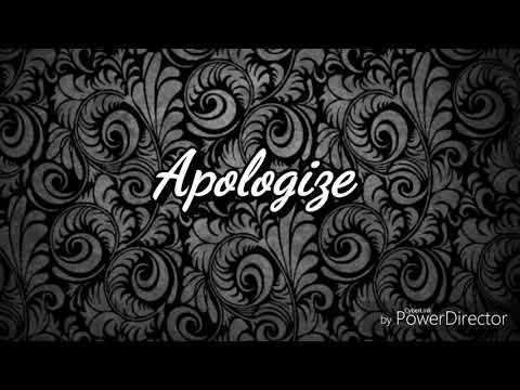 "APOLOGIZE" smooth (One Republic type beat)