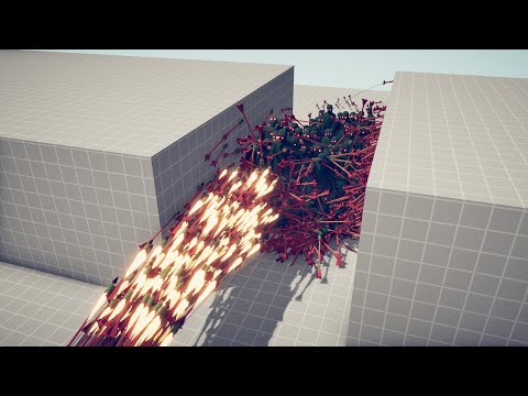 100x SLENDER ZOMBIE vs EVERY GOD - Totally Accurate Battle Simulator TABS