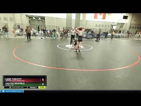 108 Lbs 5th Place Match - Easton Bramble, Olympia WC Vs Lane Turcott, Orofino Youth Wrestling 82c2
