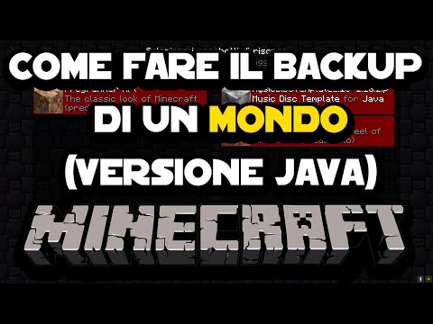 How to Back Up a Minecraft World (Java Version)