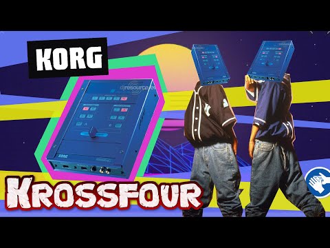 Korg  kross four (KF4) - Blue image 7