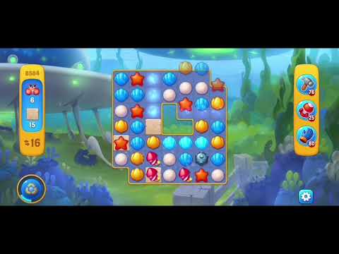 Fishdom 8584 Hard Level - NO 💣🧨💥