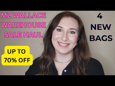 MZ WALLACE WAREHOUSE SALE HAUL│ MEDIUM & LARGE BOX TOTE, SHOULDER BAG, HOBO BAG
