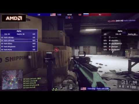Fnatic vs Team aAa Map 1, Round 1 - Grand-final - Dreamhack Winter 2013 - Battlefield 4