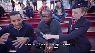 British Airways: Sleep Etiquette - The Climb Over