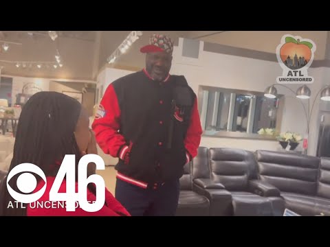 Shaquille O'Neal and ATL Uncensored surprise single mother with furniture