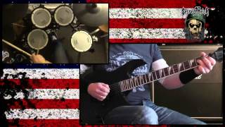 Sacred Reich - The American Way Guitar &amp; Drum Cover