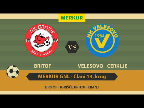 Nogometna tekma; Britof : Velesovo - Cerklje