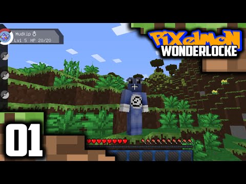 PIXELMON WONDERLOCKE #1- Minecraft Pixelmon 3.3.7 Mod - Pixelmon Wonder Trade Challenge
