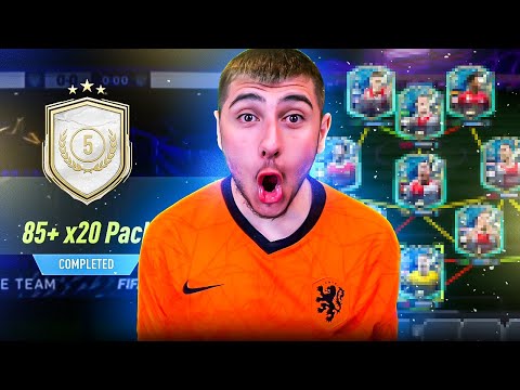 85+ x20 Packs decide my FUT Champs team!