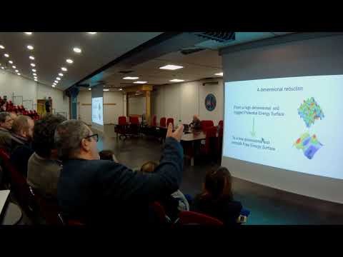 Michele Parrinello, "Atoms and computers", Science Colloquium at DFA, 11/12/2019 (2/5)