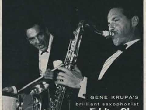 Gene Krupa Quartet 10/2/55 "Drum Boogie" JATP Chicago-Eddie Shu, Bobby Scott, Whitey Mitchell