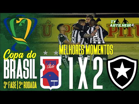 [Copa BR '20] 3ª Fase | Paraná Clube 1 X 2 Botafogo FR/RJ | Melhores Momentos | TV ARTILHEIRO