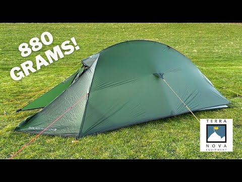 880g Ultralight Backpacking Tent - Terra Nova Solar Photon 2 Tent Review