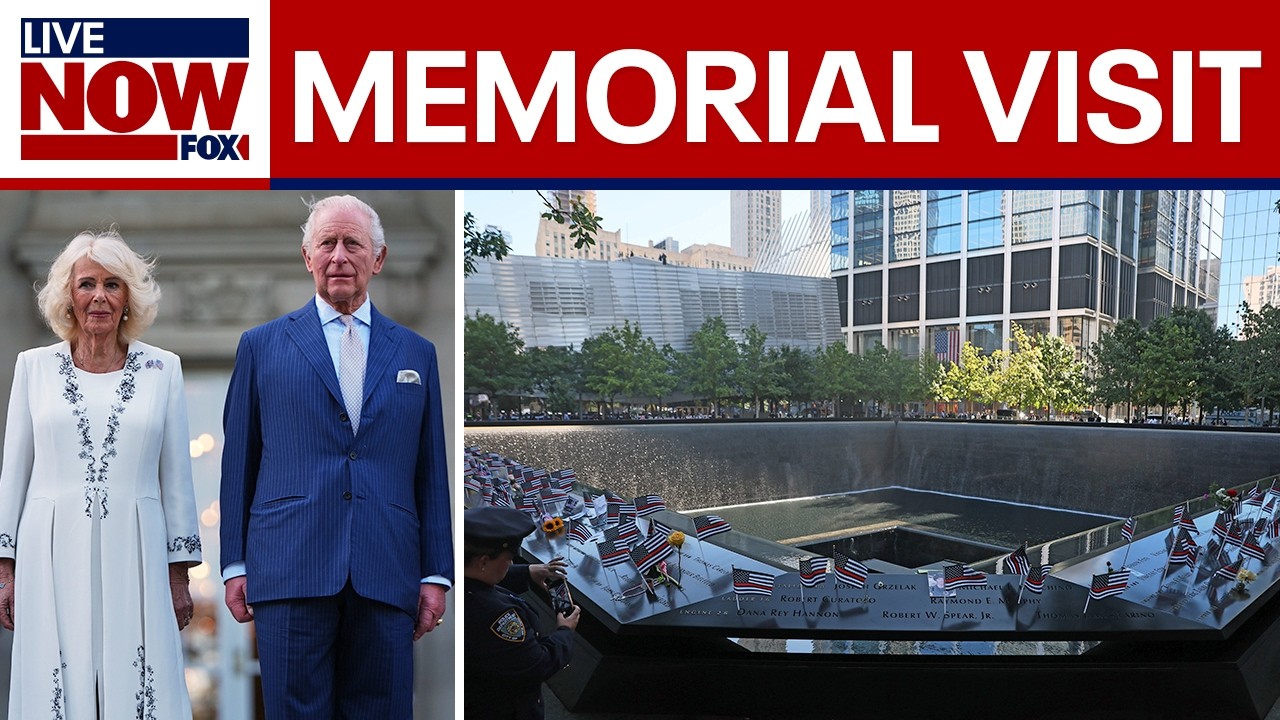SOON: King Charles, Queen Camilla visit 9/11 Memorial