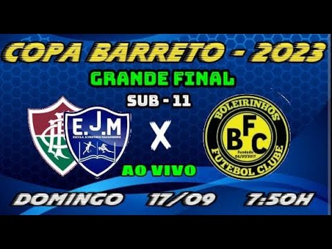 JUVENTUDE X BOLEIRNHOS - FINAL DA COPA BARRERO CAMPO - SUB 11 (2023)