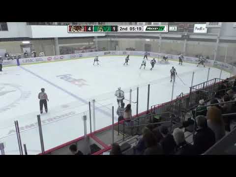 Martin Pospisil 1st and 2nd goal in season SiouxCity Musketeers (USHL) 2018/2019