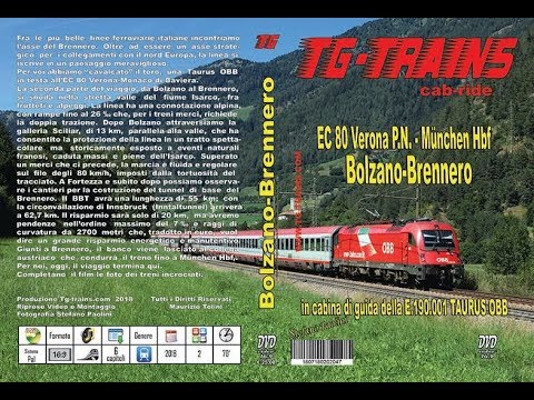High Light EC 80 Bolzano-Brennero cab-ride E.190 Taurus OBB