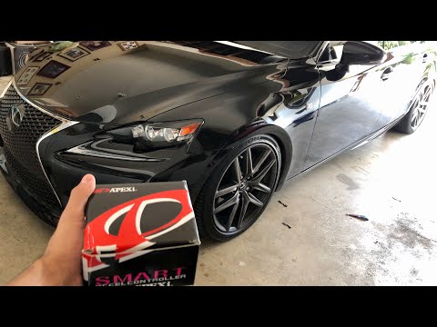 INSTALLING AN APEXI THROTTLE CONTROLLER ON LEXUS!!