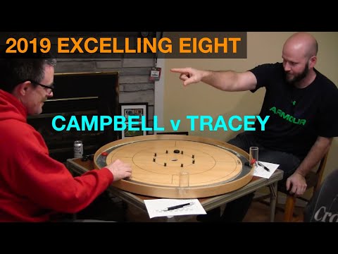 2019 Excelling Eight Crokinole - Singles - Tracey v Campbell