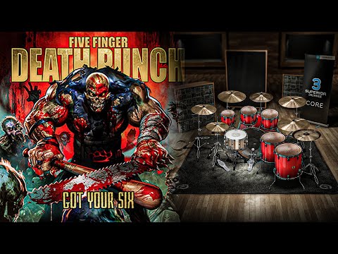 Five Finger Death Punch - Wash It All Away | Drum Replacement | Superior Drummer 3 Preset