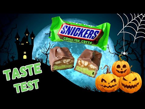Experience the Terrifyingly Delicious Ghoulish Green Snickers!