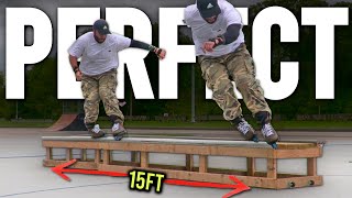BEST GRIND BOX EVER? (We Extended It To 15ft) // Aggressive Inline Rollerblading
