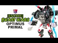 Encore Beast Wars OPTIMUS PRIMAL 復刻版 野獸大戰 金剛王 KL變形金剛玩具分享600