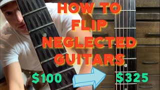 Video thumbnail for How to Flip Neglected Guitars | Takamine F-340 by Brian’s Unique Guitars