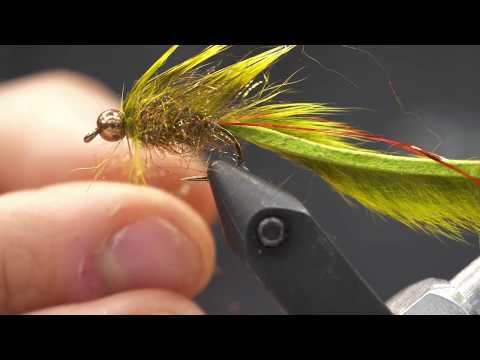 Chris Niccolls ties the Pine Squirrel Leech at Bow River Troutfitters