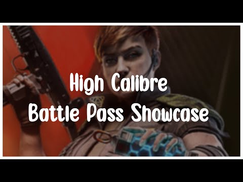Operation High Calibre Battle Pass Showcase! (NEW RAINBOW SIX SIEGE BATTLE PASS)