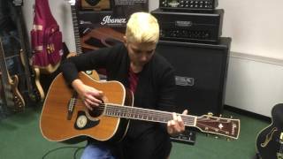 Video thumbnail for Simona Grasso test Ibanez AVD80 Thermo Aged by Simona Grasso