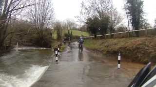 preview picture of video 'Fording the Wellow Brook at Wellow in Somerset'