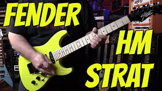 Video thumbnail for Fender HM Strat - Bring Back the 80's!  Full Demo & Review by The Tone King