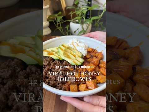 Viral Hot Honey Beef Bowls