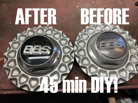 Restoring BBS center caps for free! S4E6