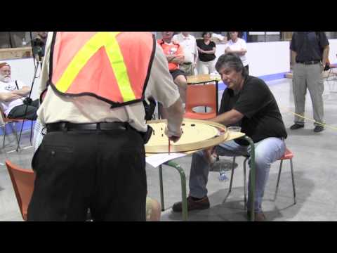 2013 World Crokinole - Conrad vs Haymes - Singles Championship Final 3/3