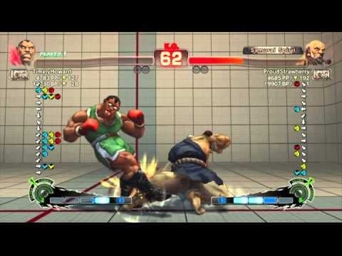 USFIV~ Gouken (ProudStrawberry) vs.  Balrog (TimelyHoward) HD
