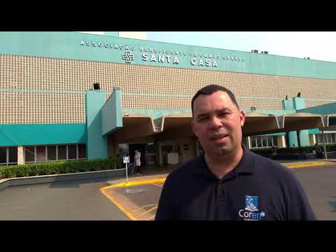 Presidente do Coren-MS visita enfermeiro que foi ferido em CAPS de Campo Grande