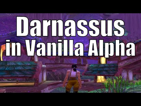 Visiting Darnassus in Vanilla Alpha - WoW Exploration - World of Warcraft Alpha 0.5.3