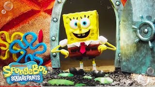 Theme Song Reimagined in Stop Motion 🎤  | SpongeBob