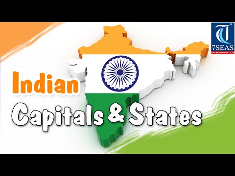 Capital and states in india - animated video - tour the states