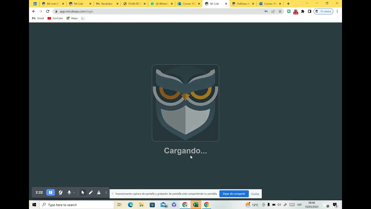 Inicio de Sesión Primera Vez.