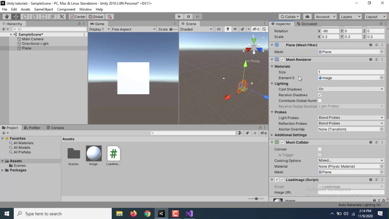 Unity3d Load Image From Server or Internet tutorial