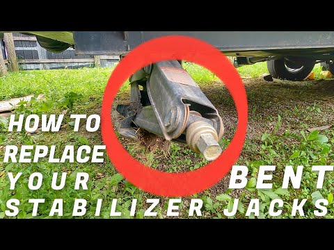 How to Replace a Stabilizer Jack on an RV/Trailer